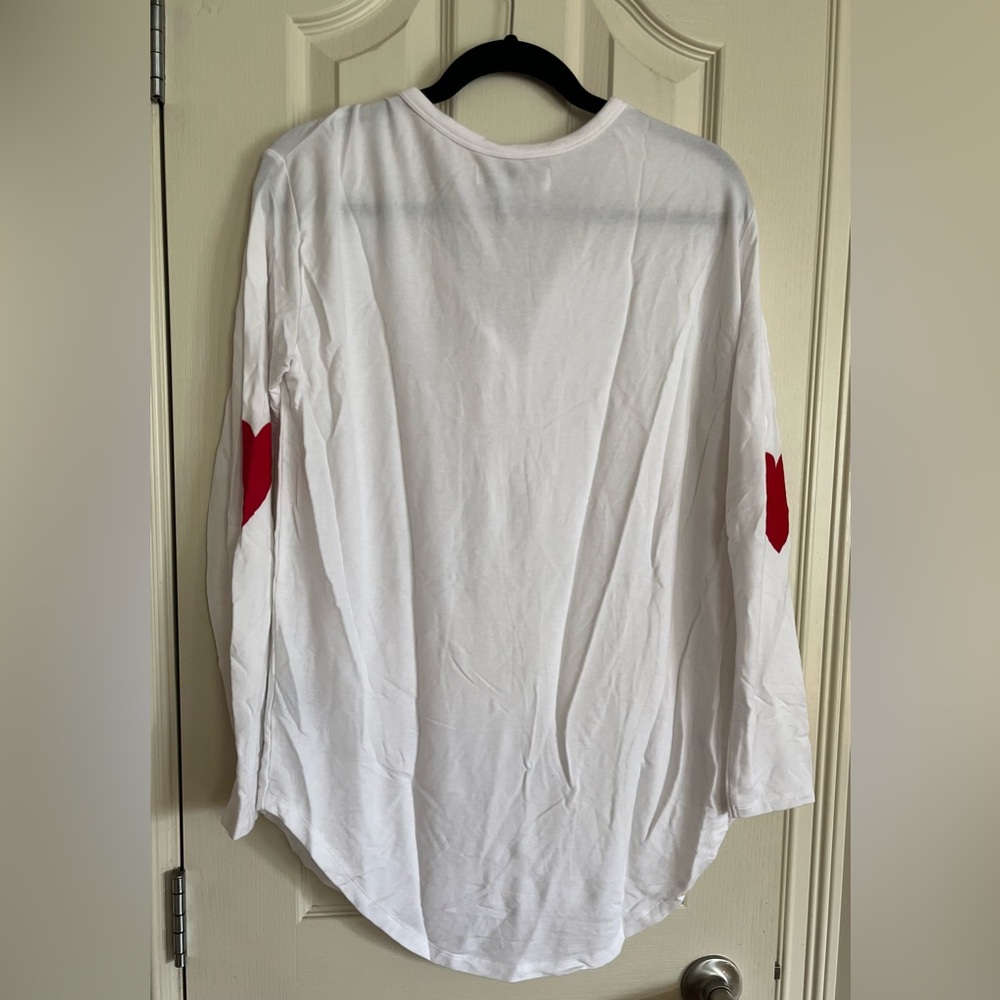 Jillian Harris for Privilege Pajama Set with Heart Accents - Picture 4 of 6